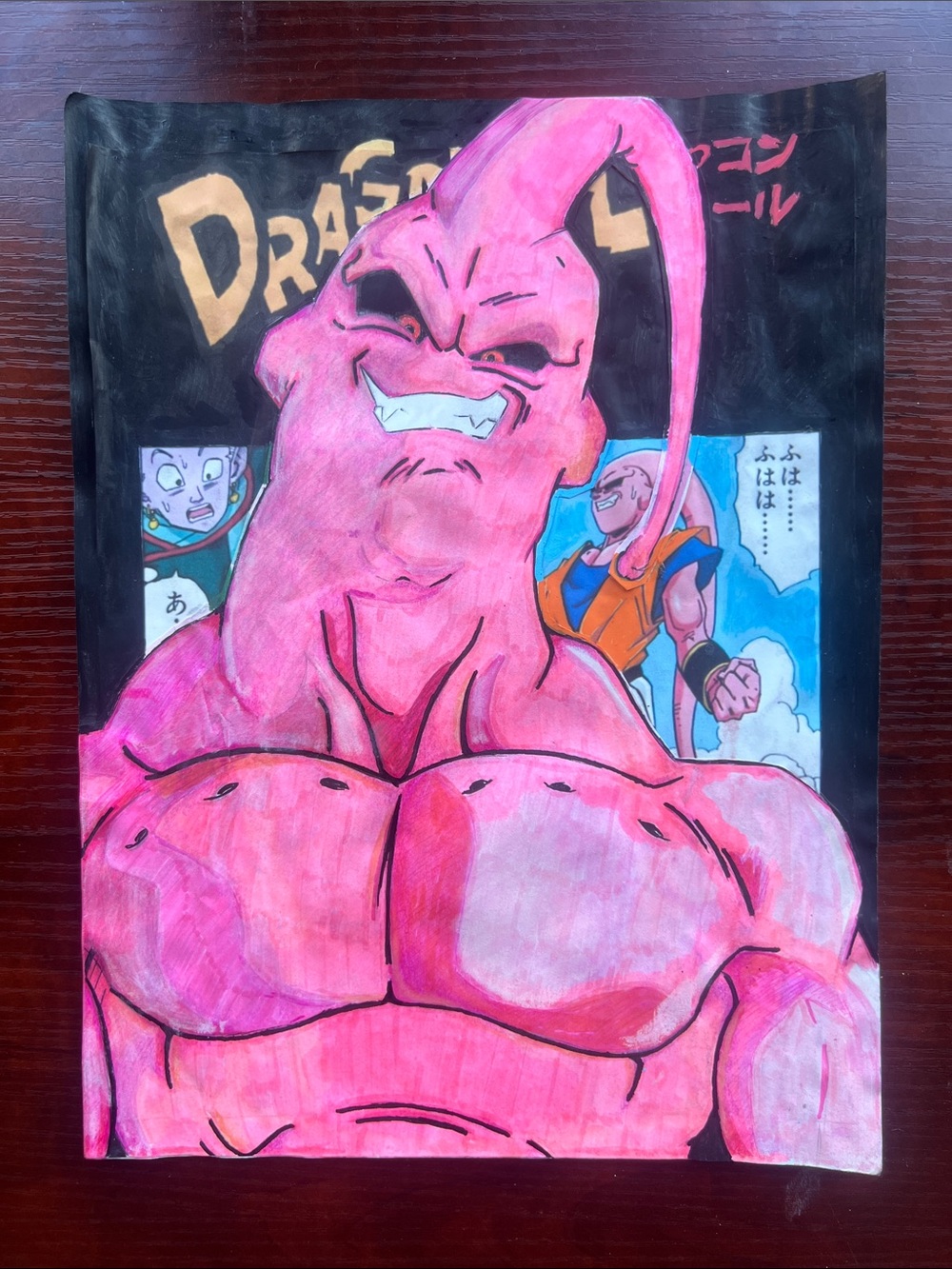 Majin Buu DBZ artwork for sale